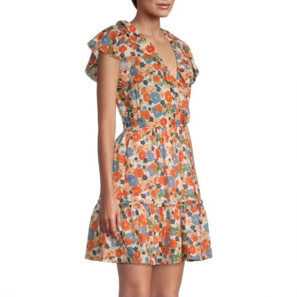 Like New Trovata Birds of Paradis Marcella Minidress